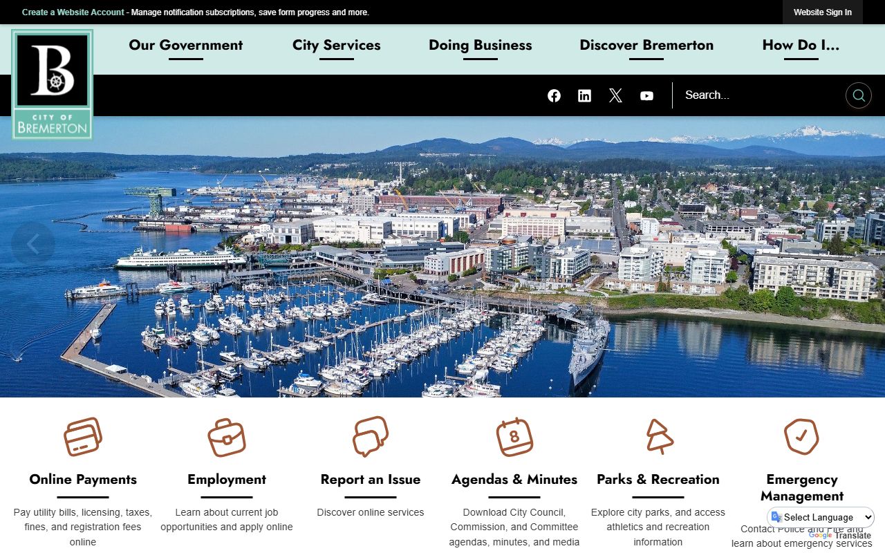 Bremerton Released Inmates city official website