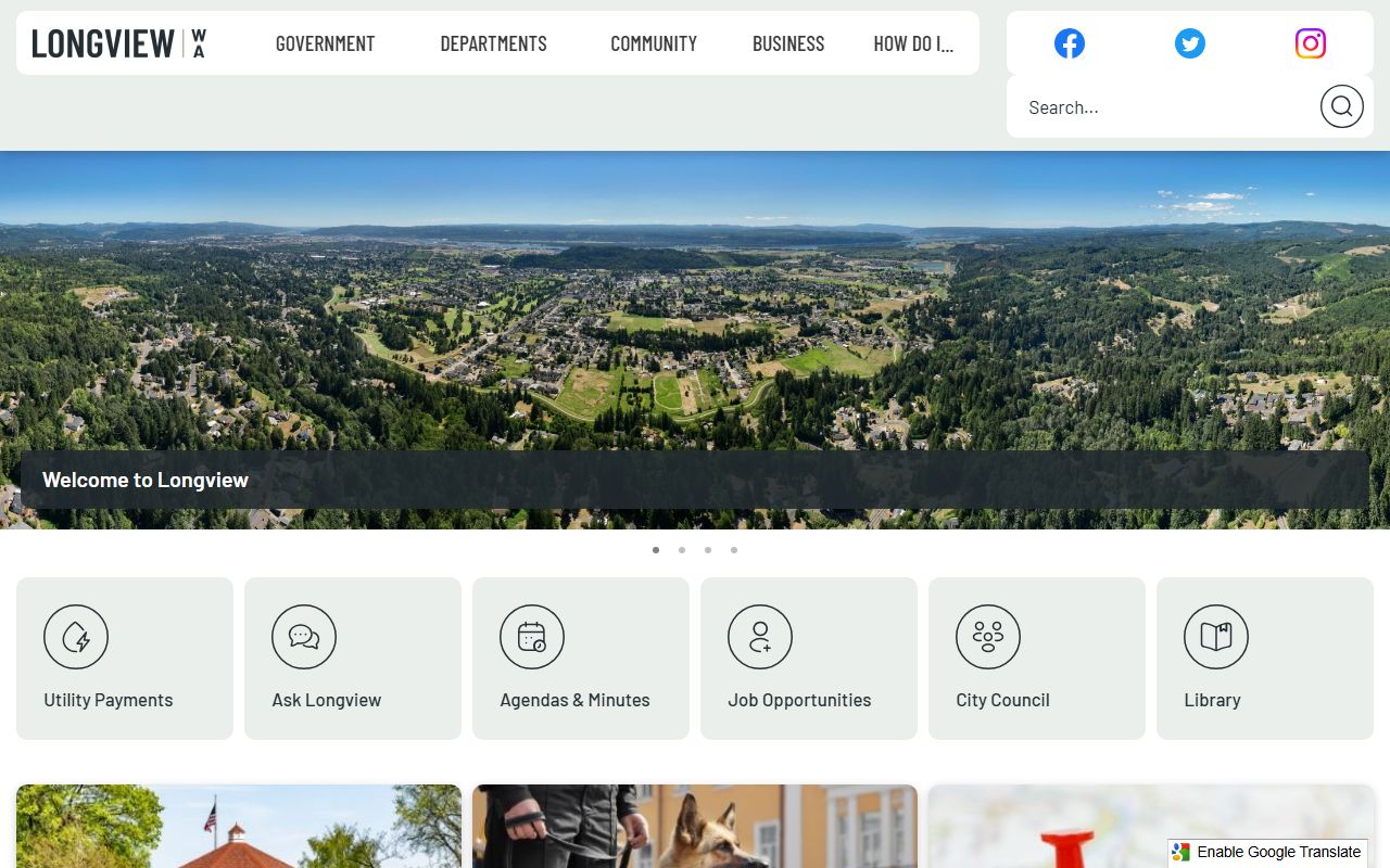 Longview Released Inmates city official website