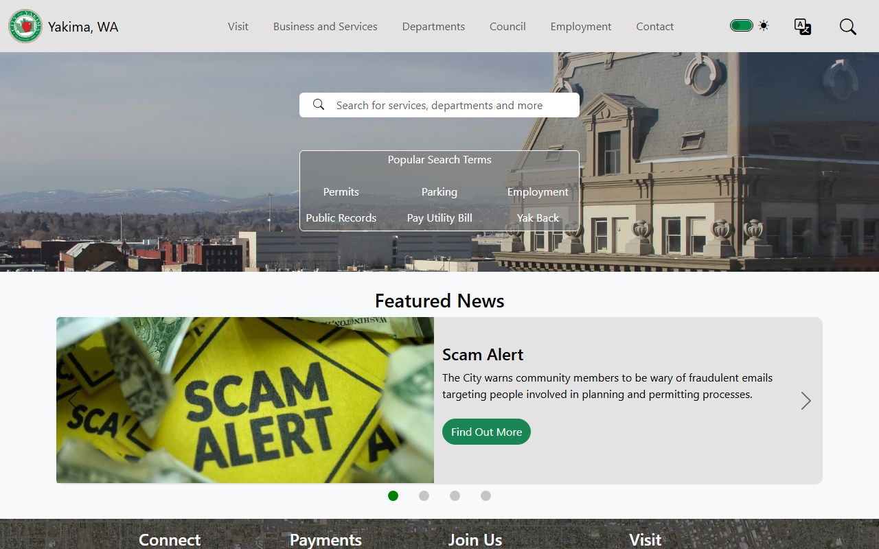 Yakima Released Inmates city official website