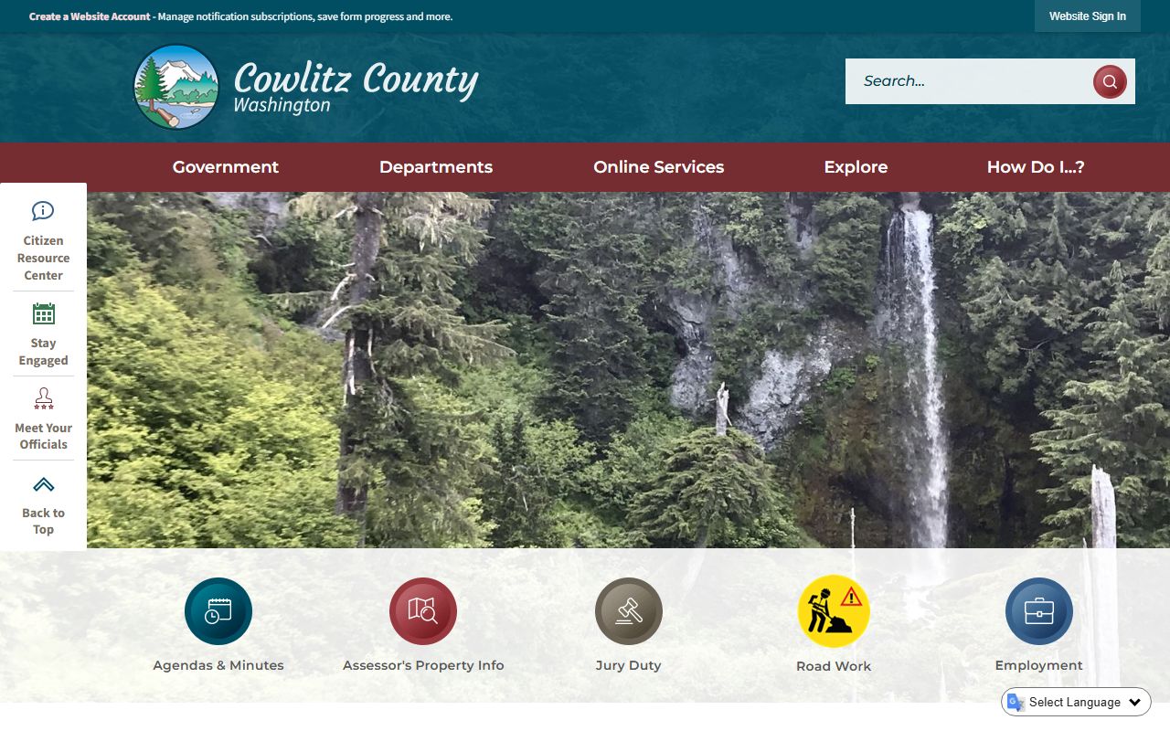 Cowlitz County Released Inmates county official website