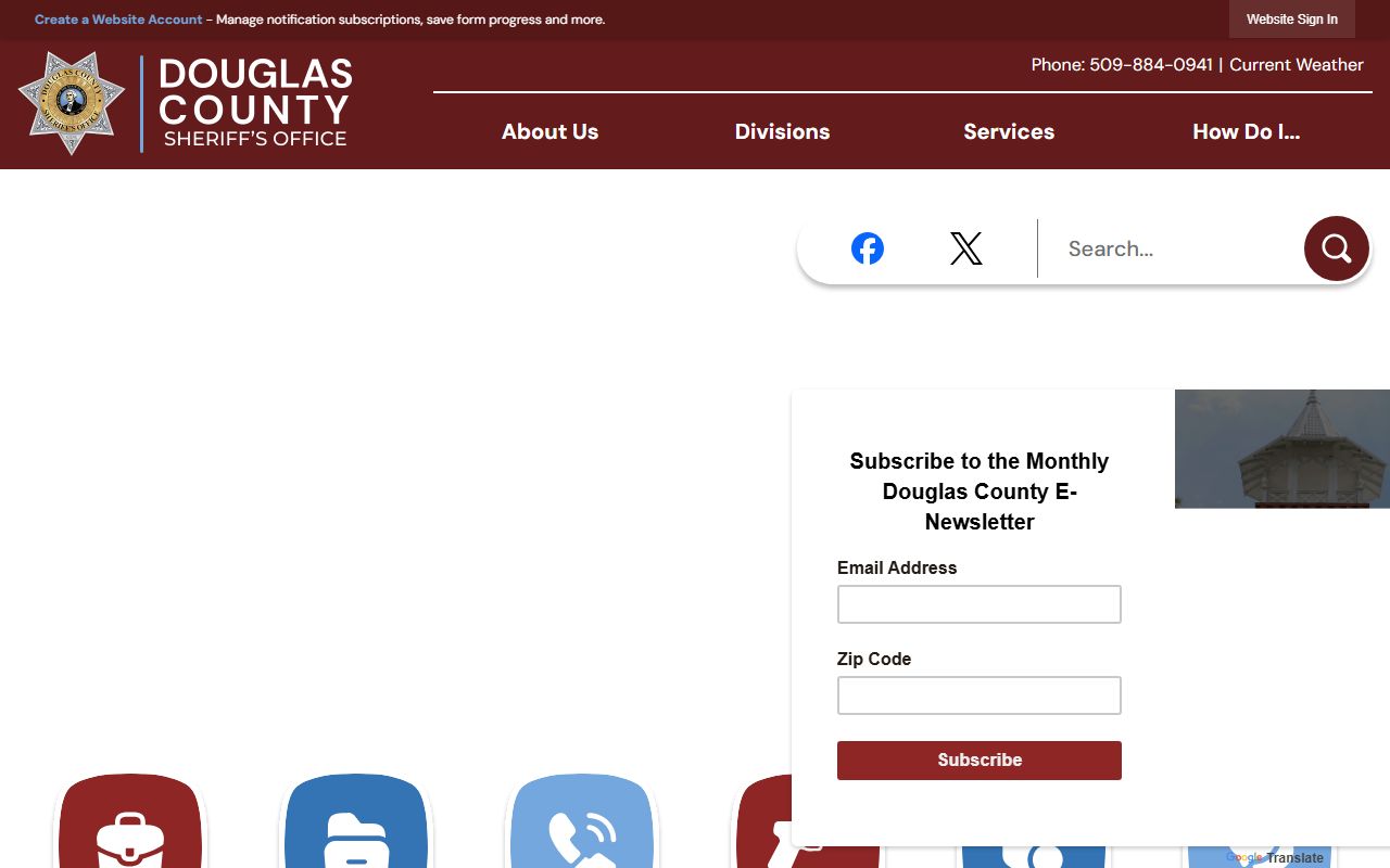 Douglas County Released Inmates sheriff page