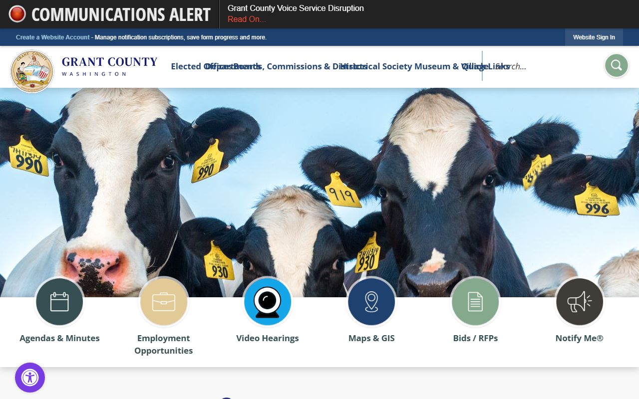 Grant County Released Inmates county official website