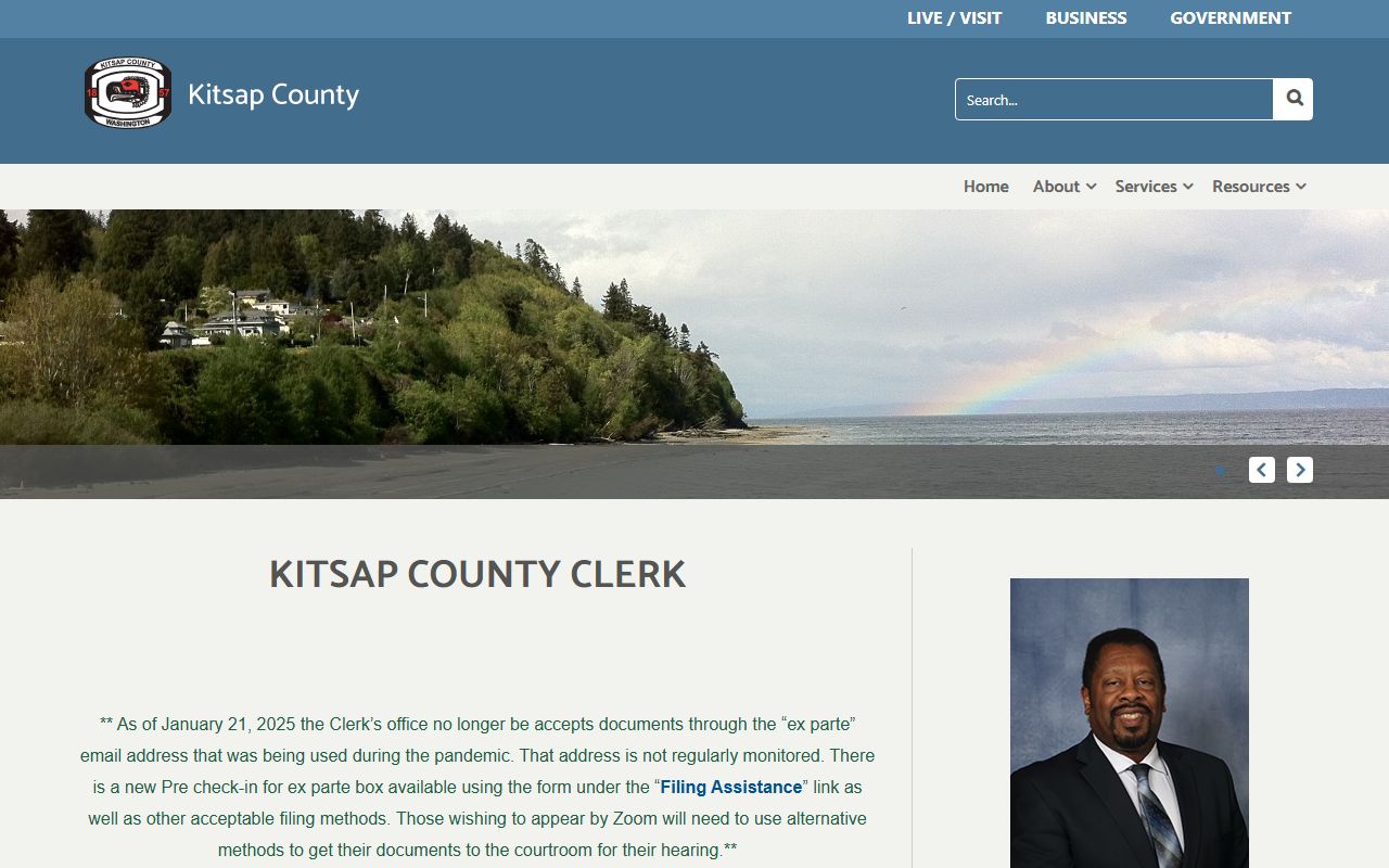 Kitsap County Released Inmates clerk page