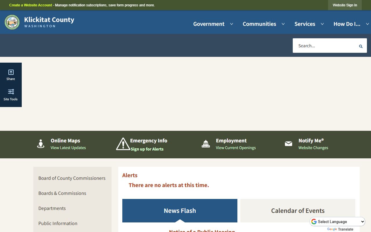 Klickitat County Released Inmates county official website