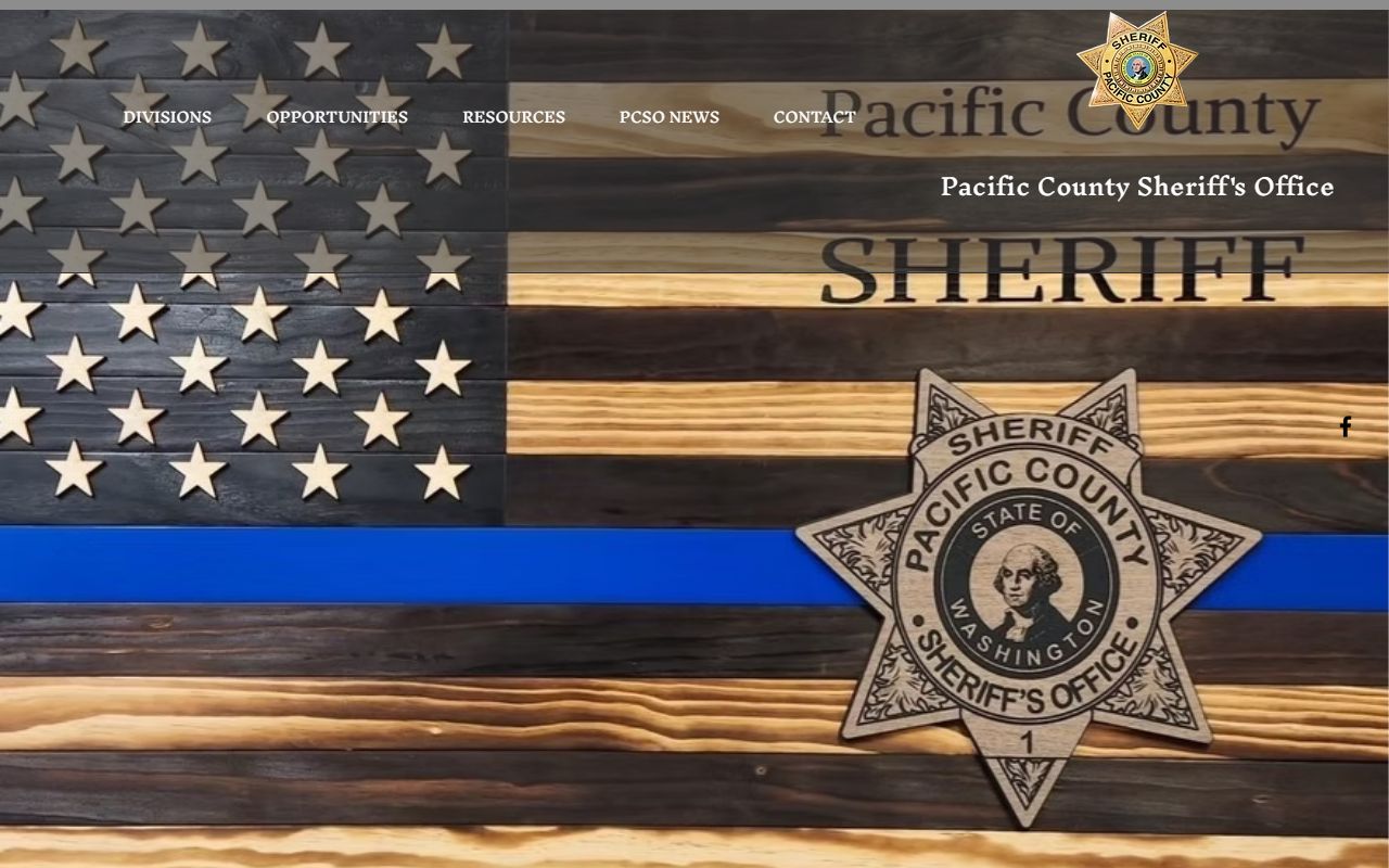 Pacific County Released Inmates sheriff page