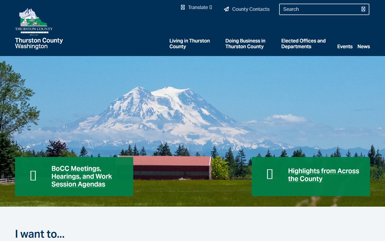 Thurston County Released Inmates county official website